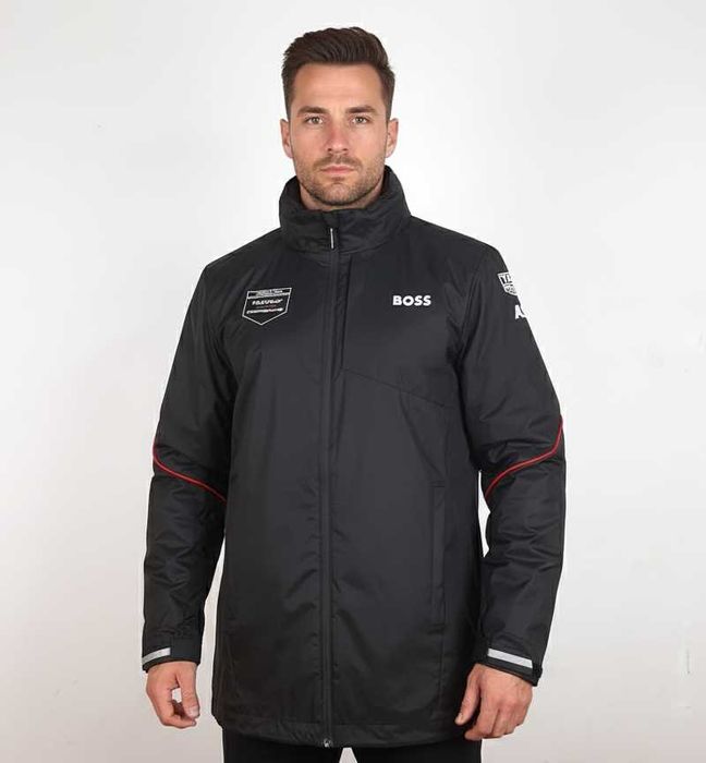 Porsche Motorsport x Boss Rain Jacket - Оригинално мъжко яке размер XL