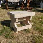 Scaunel rustic facut manual