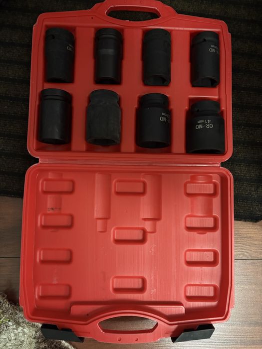 Set de chei tubulare IMPACT 8 piese KraftDele KD10216