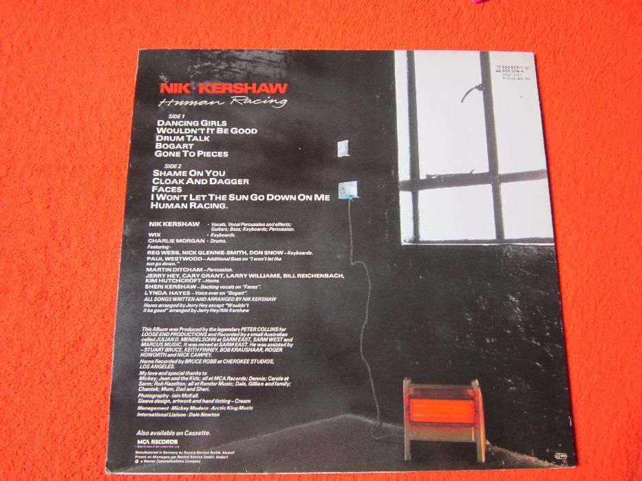 Nik Kershaw ‎–"Human Racing"