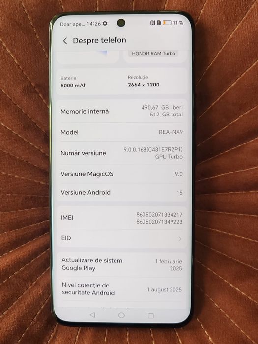 Vând telefon Honor 90 512gb