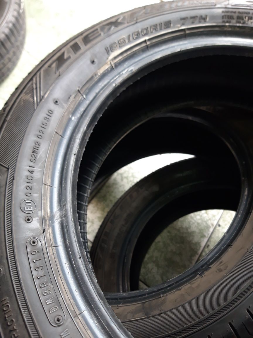 4 anvelope 165/60/15 Falken dot 2019 cu profil 7mm