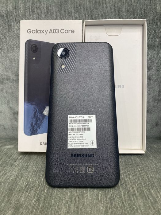 Новый самсунг galaxy A03 core на 32гб