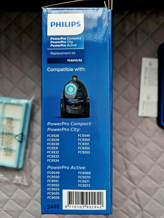 Оригинален комплект филтри(части) за прахосмукачки PHILIPS