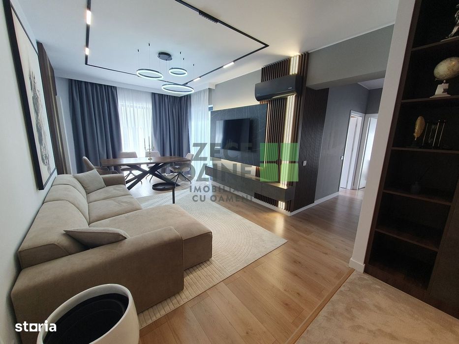 Apartament 3 camere premium, bucătărie închisă, Silk District