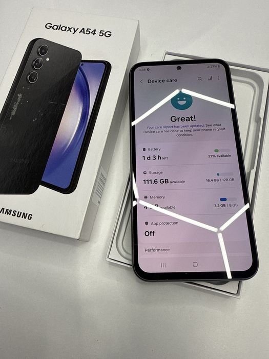 Samsung A54 5G 128Gb Full Box Intretinut