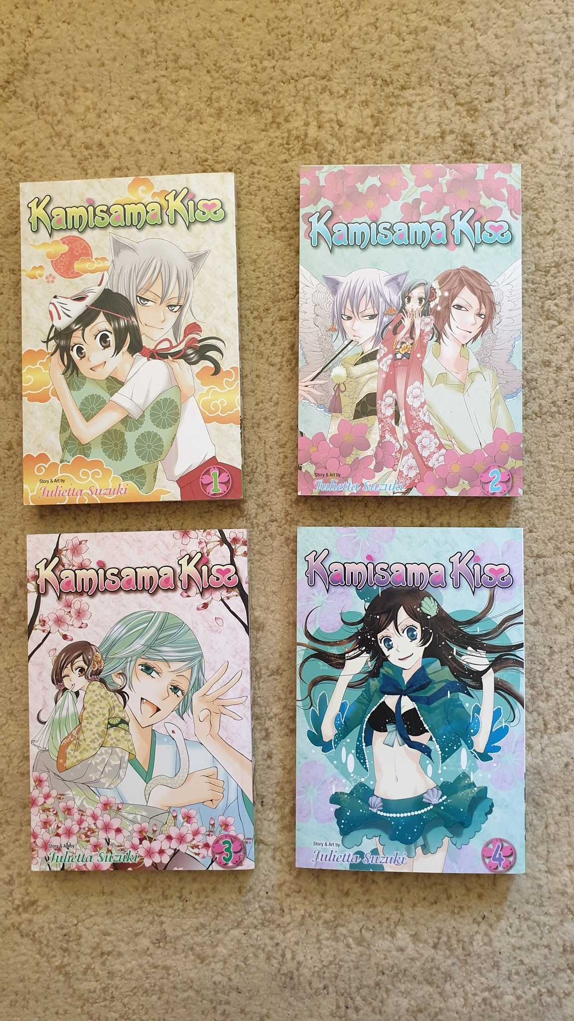 Volume manga engleza Kamisama Kiss, Strobe Edge, Beast Master