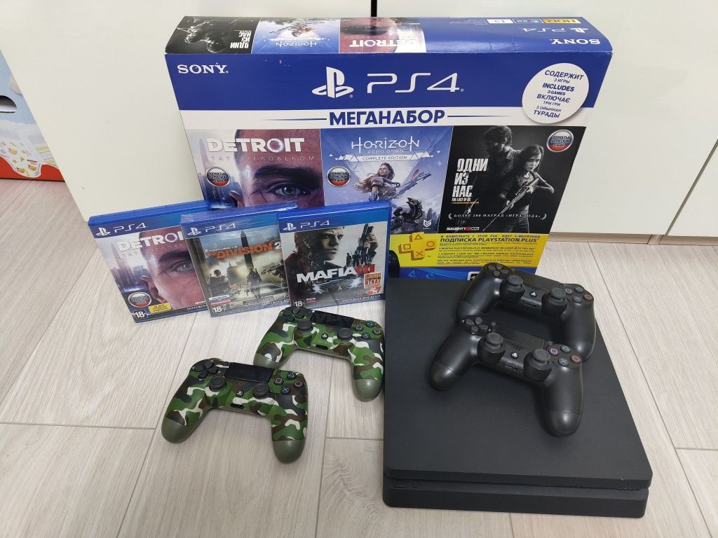 Продаю Sony PlayStation 4slim 1Tb