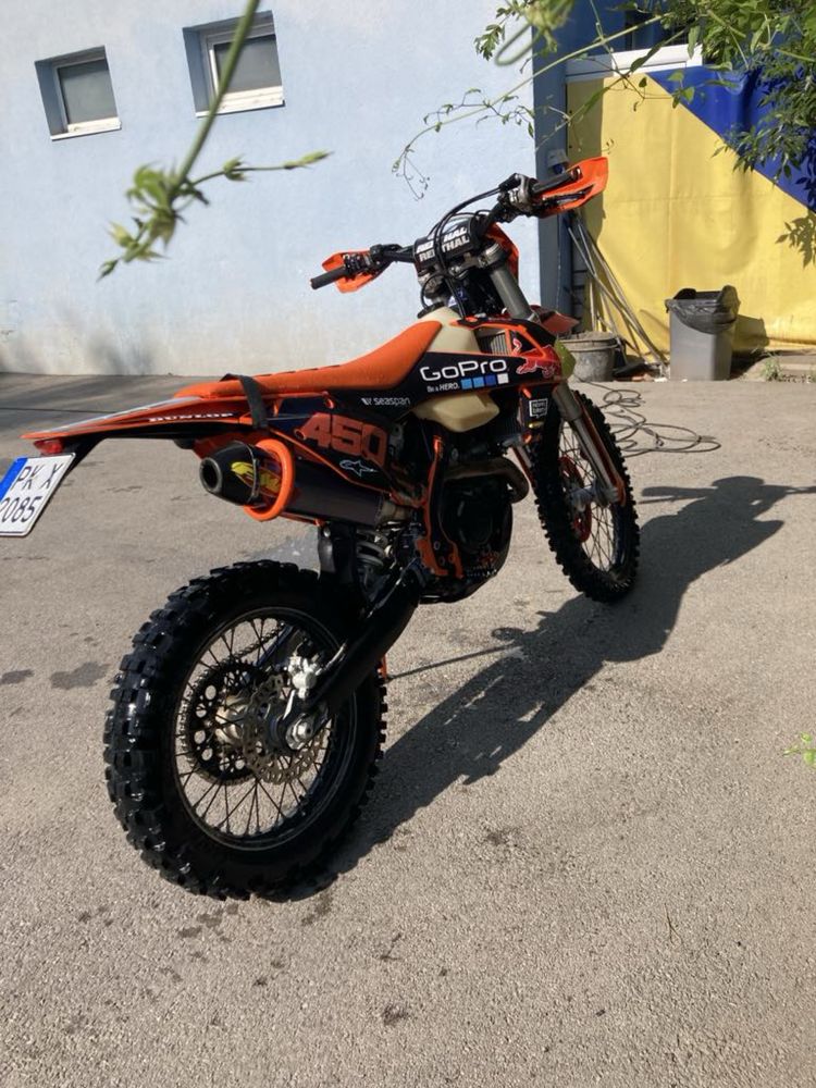 Мотор KTM EXC450f