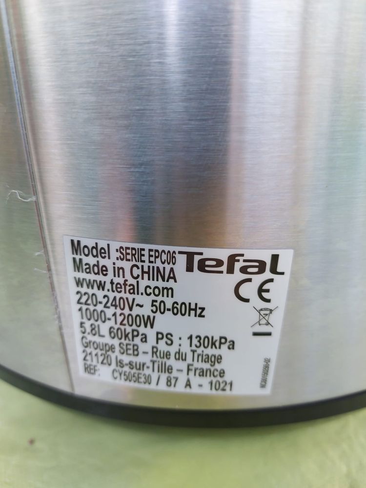 Oala sub presiune electrica tefal