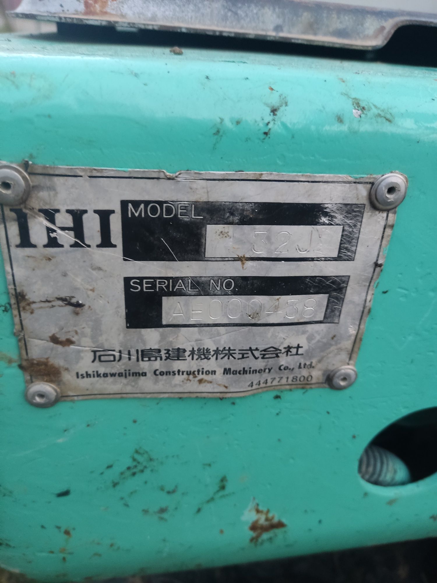MiniExcavator 3,5 t Ihi imer