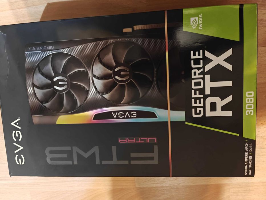 Видео карта EVGA RTX 3080 FTW3