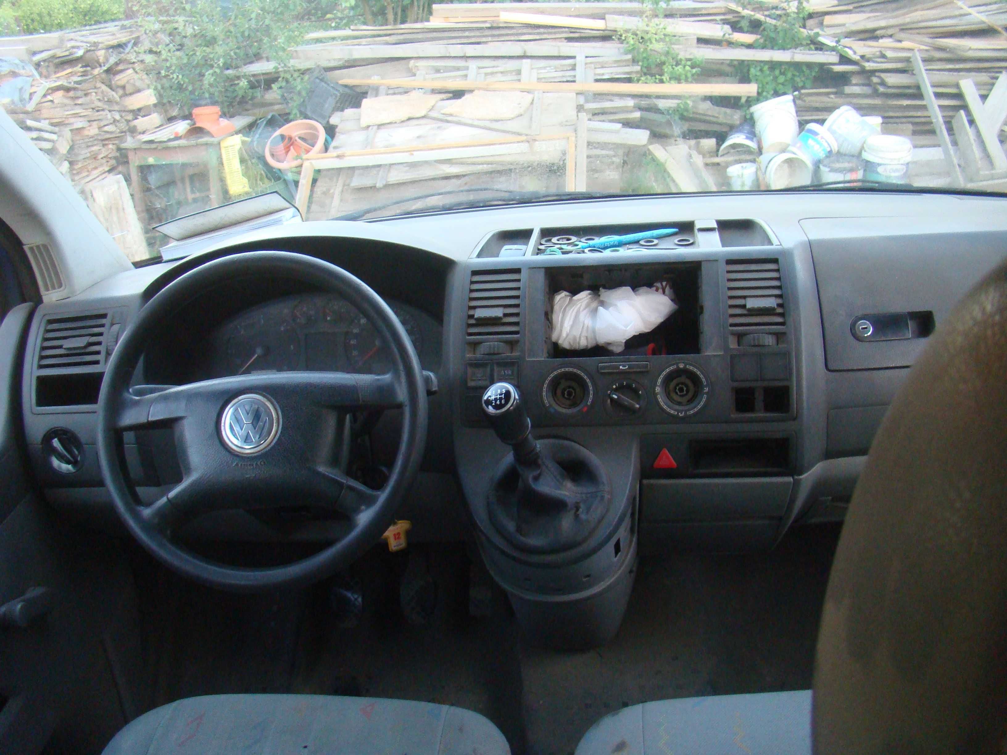 vw t5 doka 2005 motor 1900
