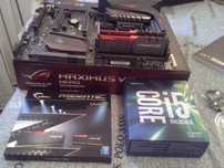Asus MaximusVIIIhero/16ramDDR4/cpu/ssdm2/cooler/carcasa/sursa+bonusuri