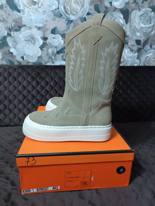 Сапоги женские, демисезонные