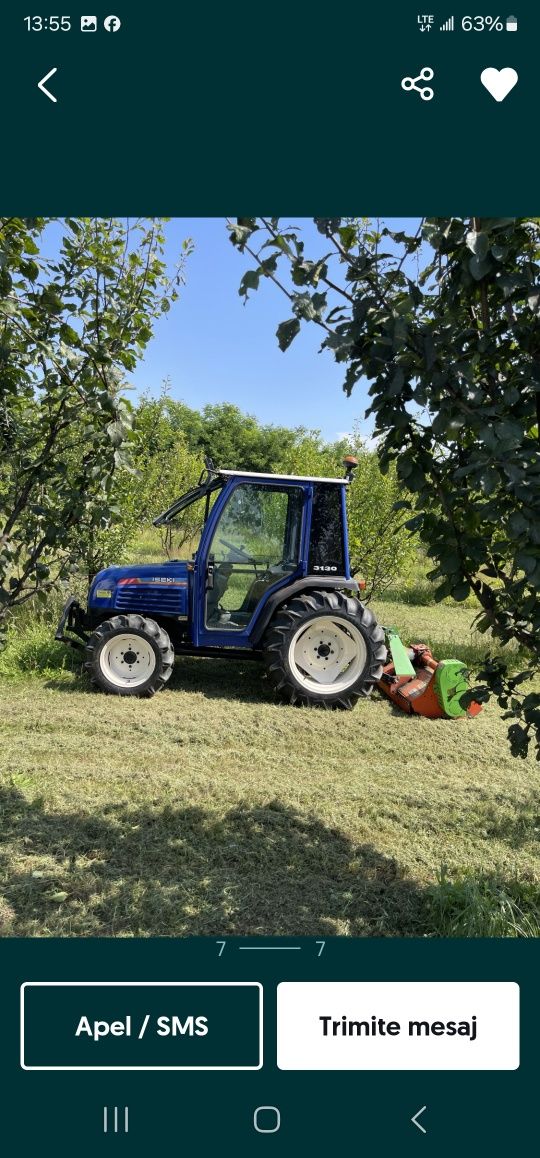 Vând tractor japonez