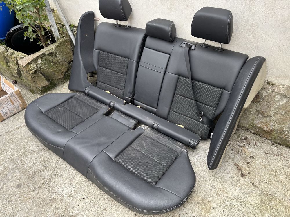 Interior piele w212 facelift sedan cu bancheta spate rabatabila