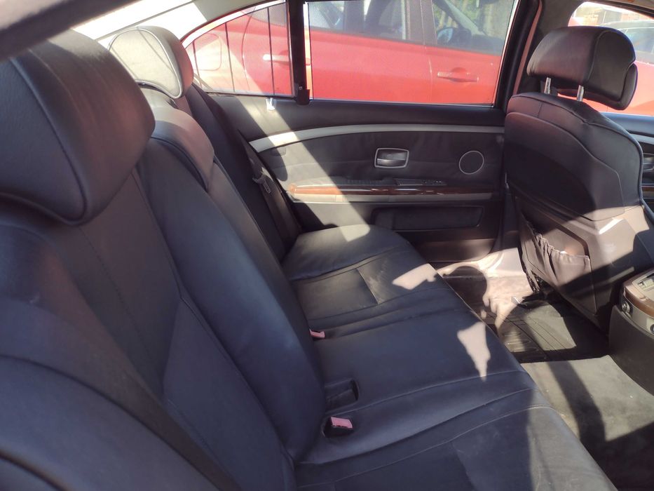 BMW 745il,в движение,кожен салон