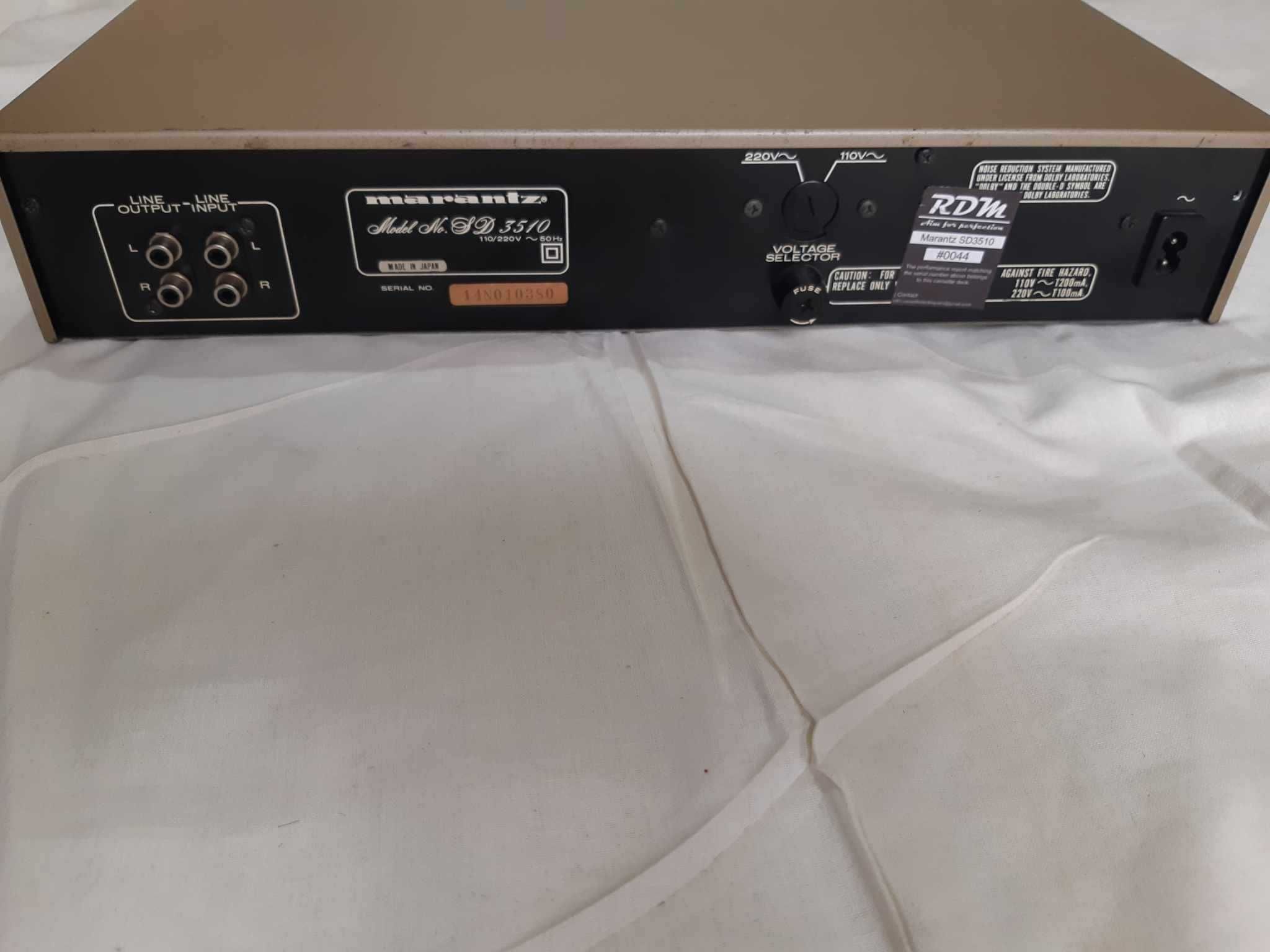 Marantz SD3510 (Deck Vintage)