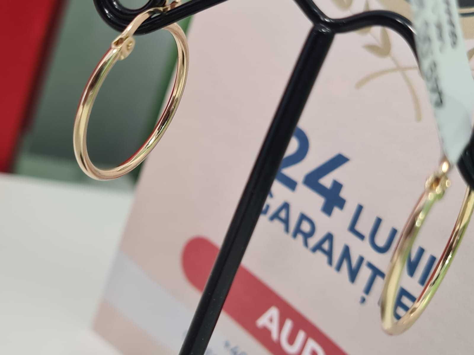 Cercei aur 14k 1.23g(b66444.1/AG2 Tudor1)