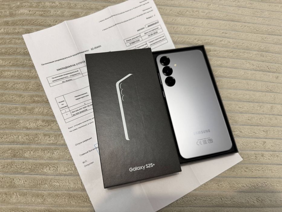 Samsung s25 plus 256гб  как новый, ЕАС, гарантия