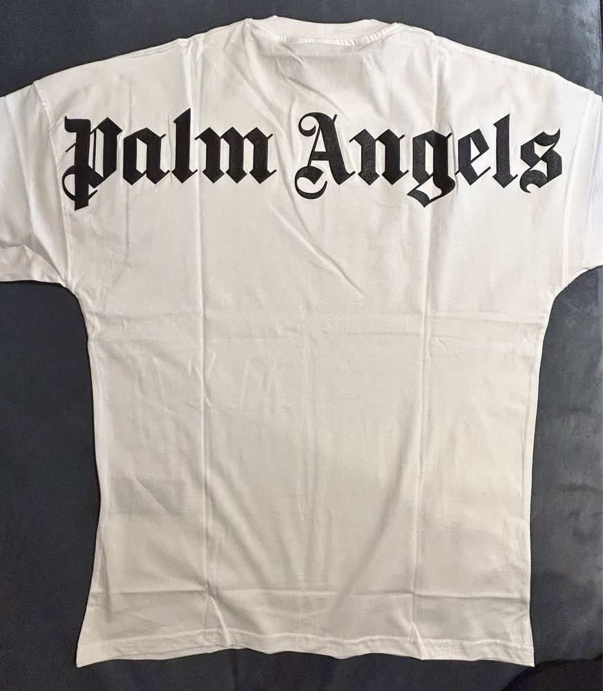 Tricou Palm Angels Collar Logo