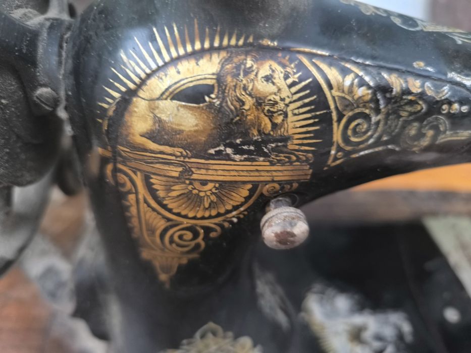 Шевна машина антика, оригинален вид.