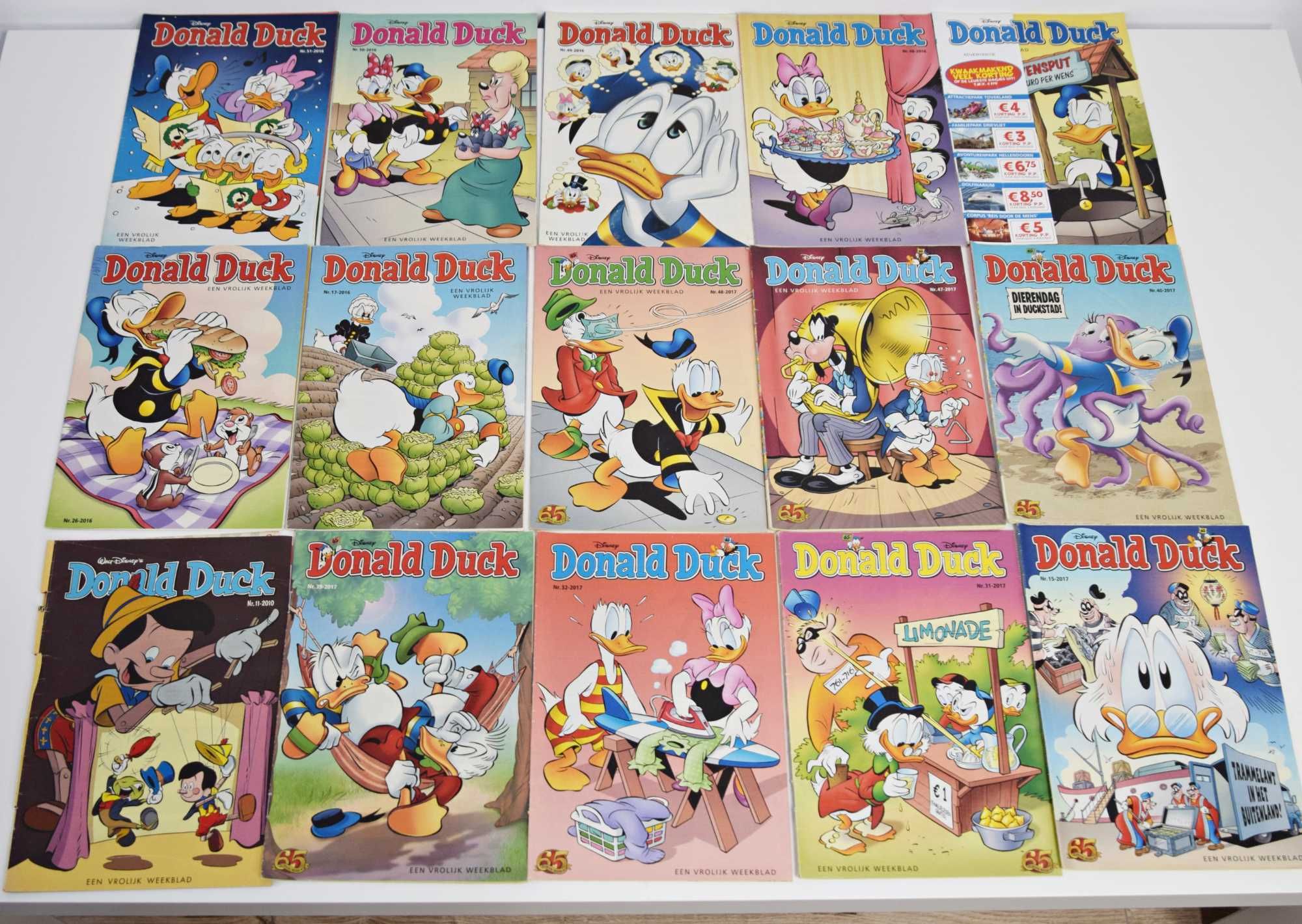 Reviste Donald Duck 1987 - 2019, in germana