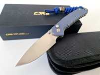 Cutit pliabil EDC CJRB Pyrite, G10, button lock, otel AR-RPM 9, nou