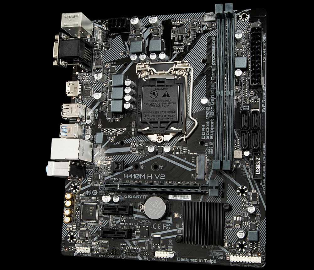 Комплекты CPU+MB Core I5-10500FE 3.30GHz, 6C/12Th Gigabyte H410M H V2,