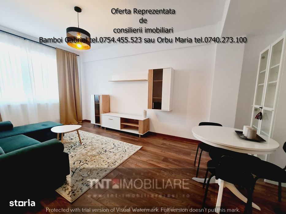Apartament 3 camere decomandat de inchiriat bloc nou zona Cug-Visoianu