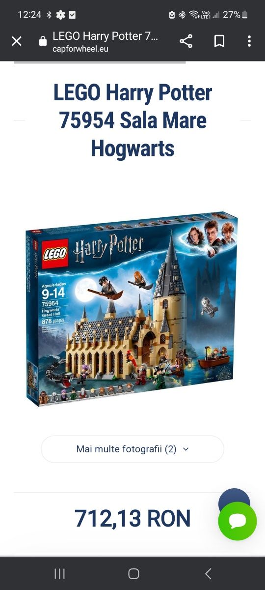 Lego harry potter 75954,lego 70424