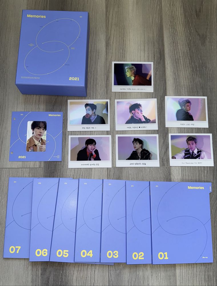 Альбом BTS memories of 2021