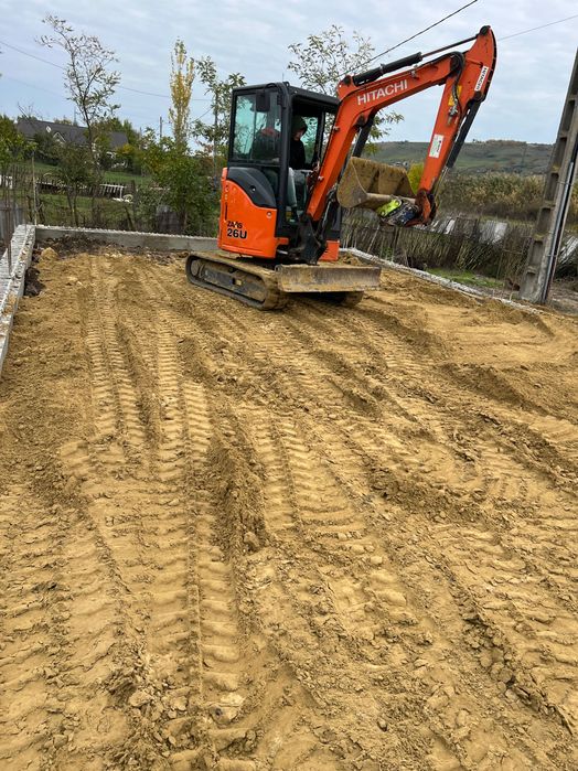 Miniexacavator hitachi zx26