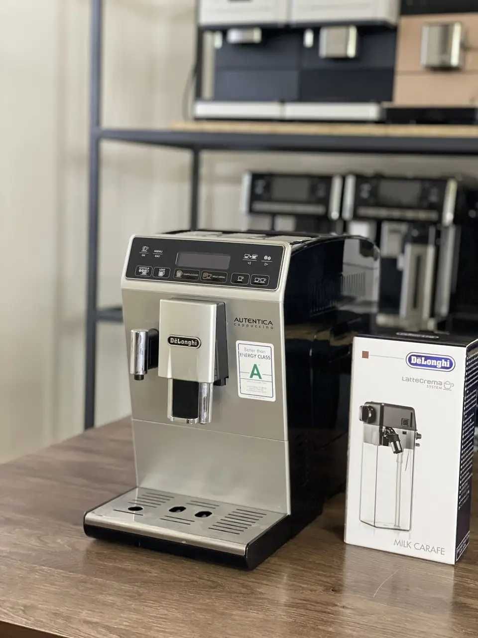 Кофемашина DeLonghi Autentica Cappuccino ETAM29.660.SB