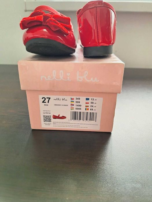 Коледен сет "Mayoral" 2-4 г. 104 см.Рокля,Обувки,Чорапи,Диадема,Шнола