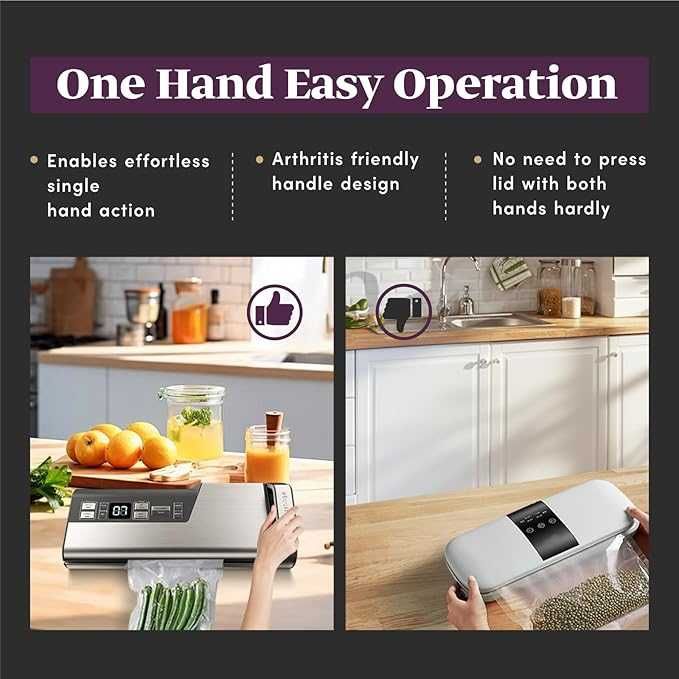 Mașină de sigilat în vid Mesliese 95kPa 140W,