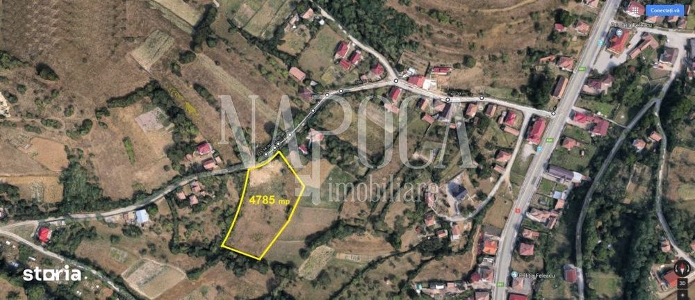 Teren intravilan pentru constructii de vanzare in Feleacu