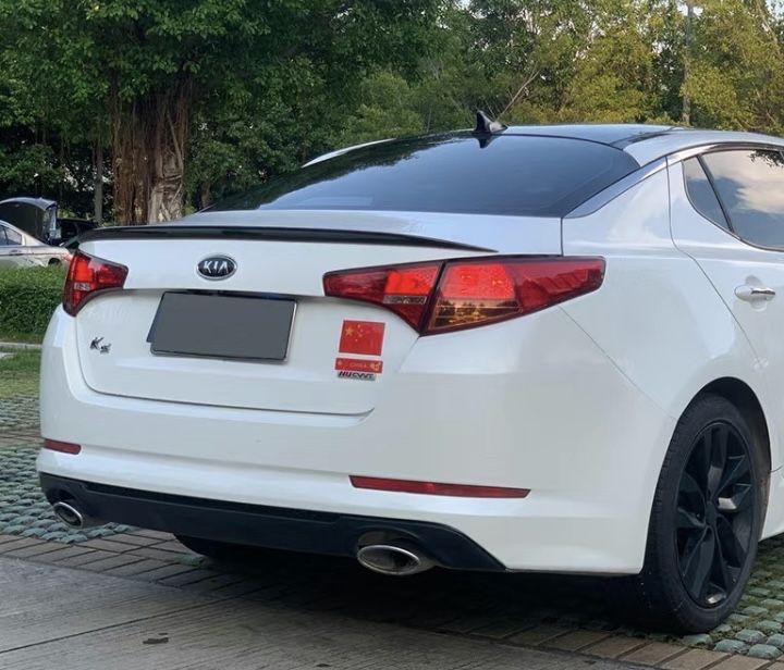 Спойлер kia k5 черный