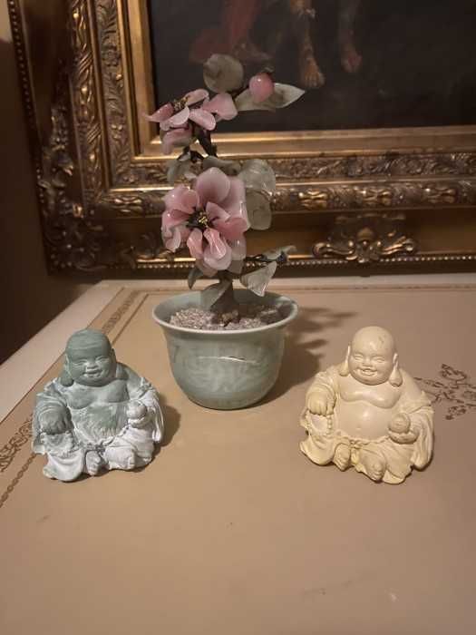 Deosebit set- bonsai jad-statuete Buddha-sculptura manuala-Olanda