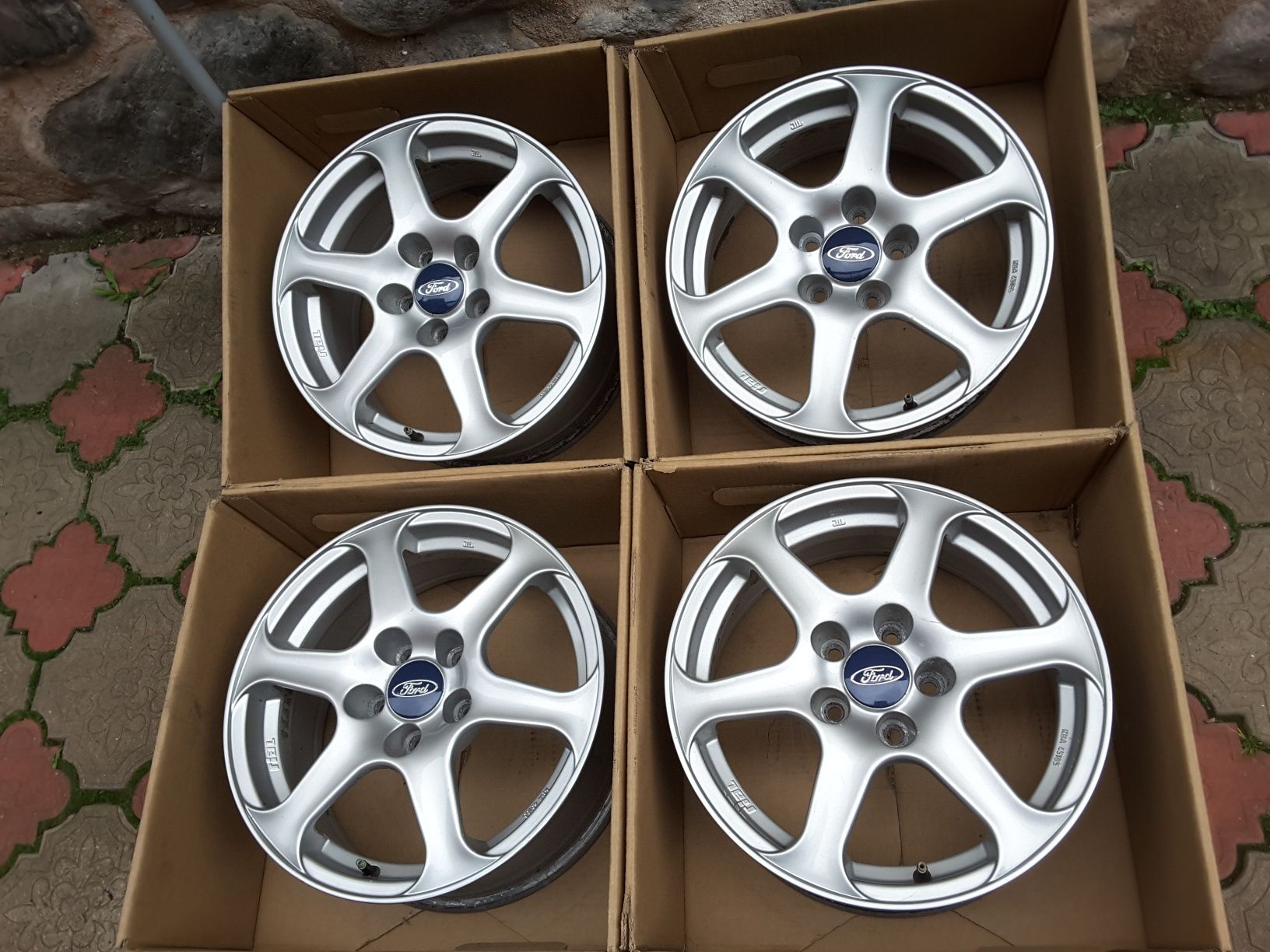 jante aliaj 16; 5x108; Ford Focus 3, 4, Mondeo, C-max, S-max, Kuga