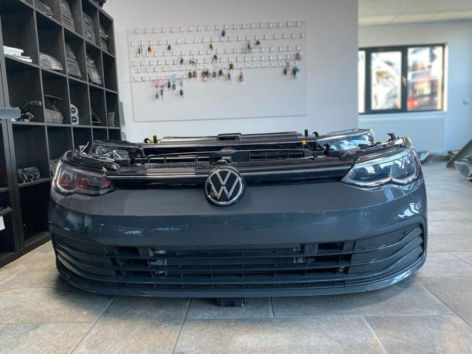 Fata completa - VW GOLF 8 caouta motor, far aripa, trager, radiatoare, bara fata