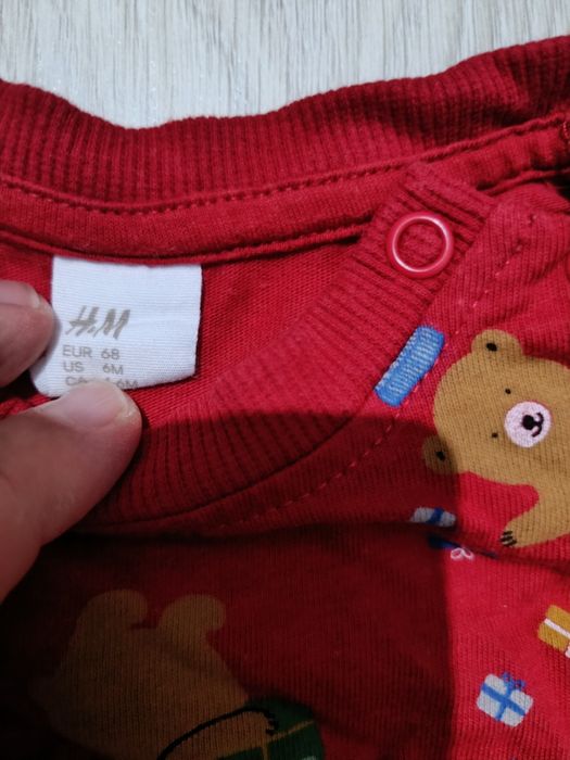 Set H&M bebe 68 marime Crăciun