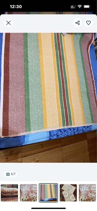 Матрас топпер , размер 210/165 и одеяла