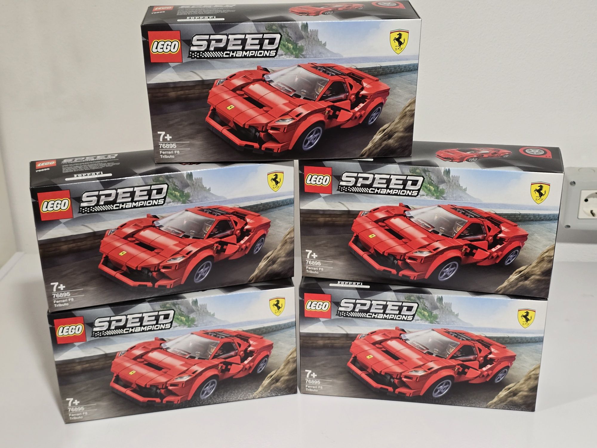 LEGO 76895 Speed Champions Ferrari F8 Tributo - NOU Original SIGILAT