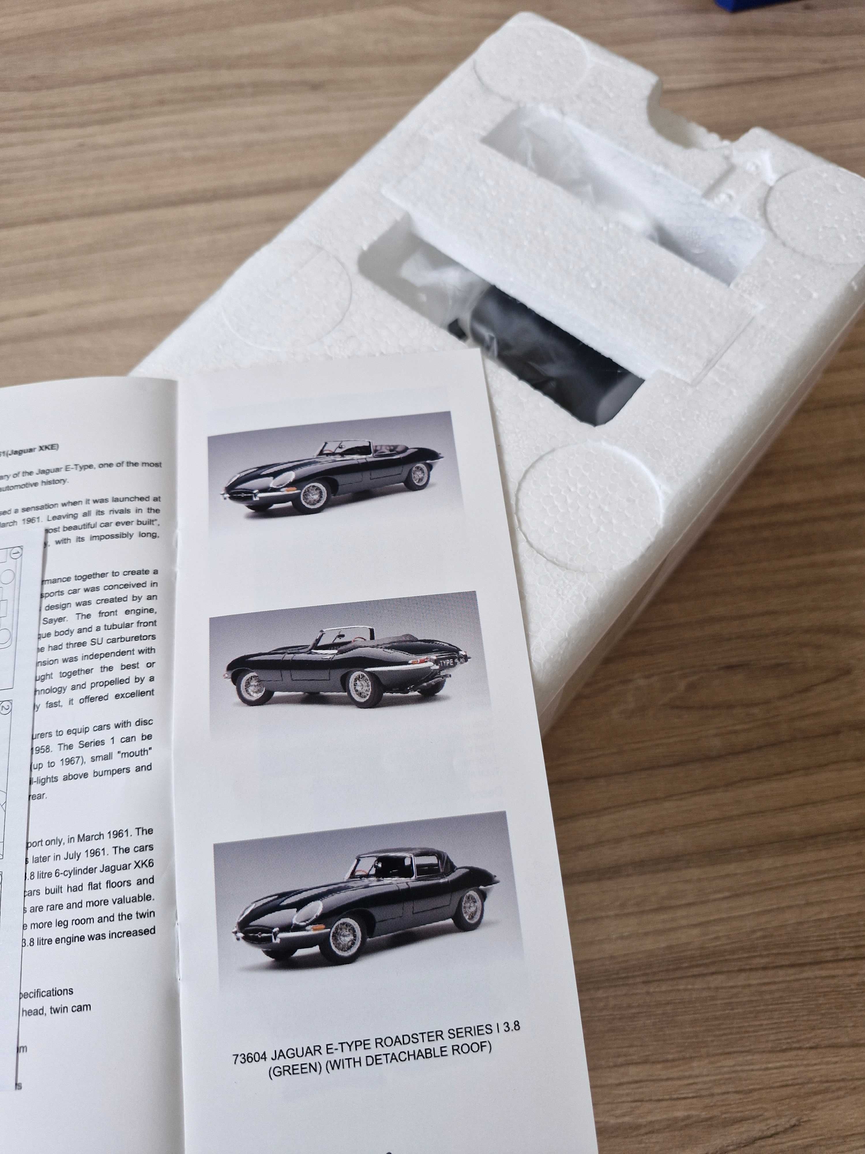 Autoart Jaguar E-Type Roadster Series I 3.8 British Racing Green 1/18