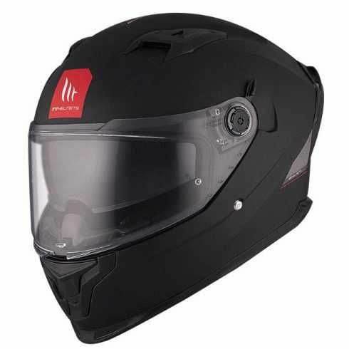 Каска MT BRAKER SV SOLID A1 MATT BLACK със слънчеви очила атрактивна