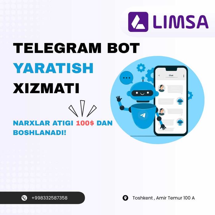 Telegram Bot Yaratish Xizmati