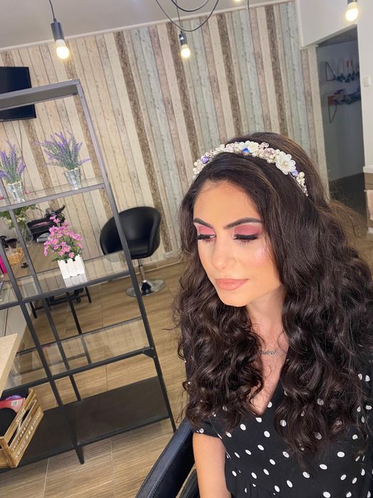 Vând coronița cununie făcută manual