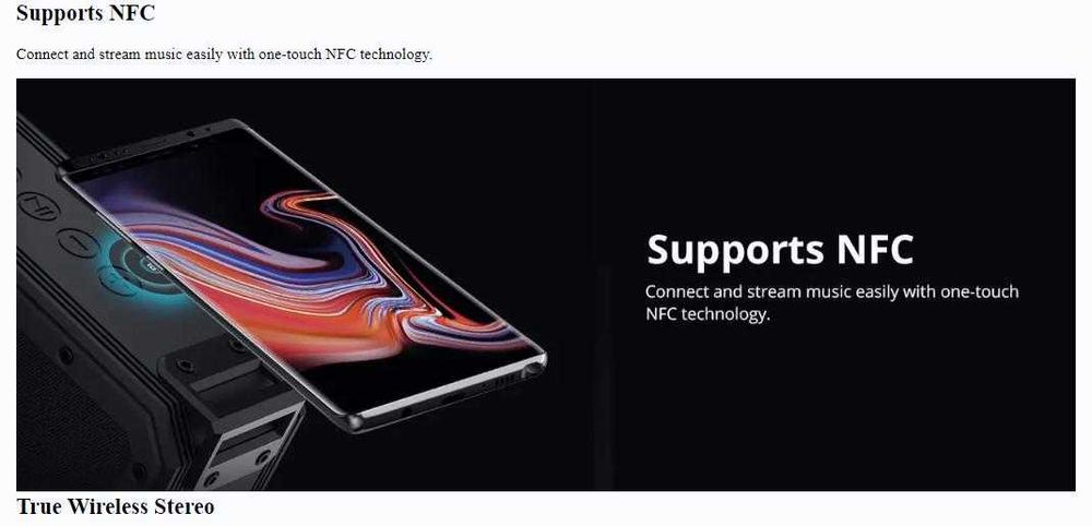 ТуризъмКъмпинг Kолона Tronsmart Force+ 40W 3D BASS ГласКонтрол TWS NFC